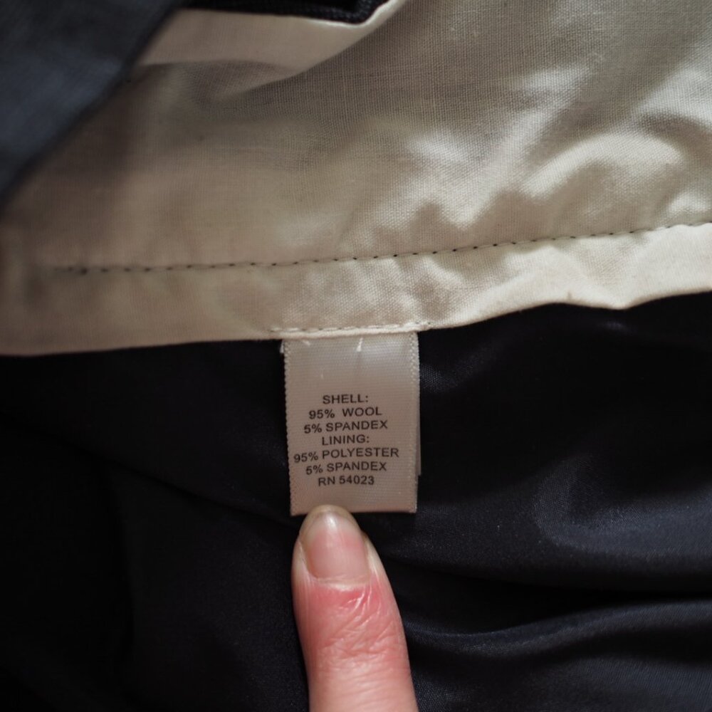 Banana Republic Jackson Fit Stretch Dark Grey Dress Pants – Women’s 8L - Picture 13 of 15